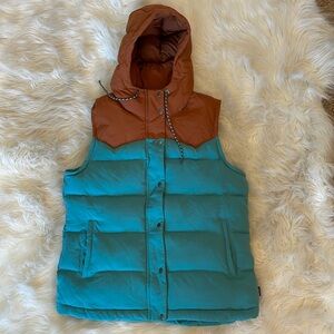 Patagonia hooded down vest